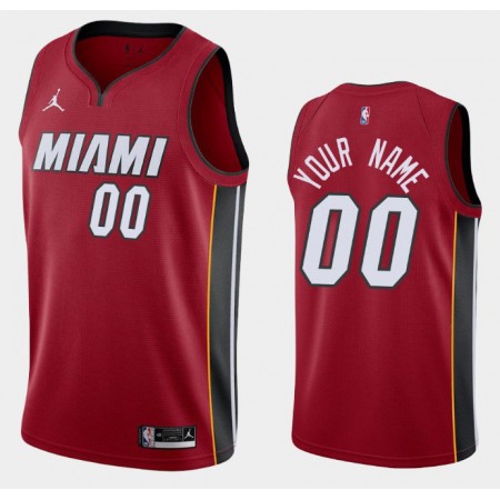 Maillot Basket Miami Heat Personnalisé 2020-21 Jordan Brand Statement Edition Swingman - Homme